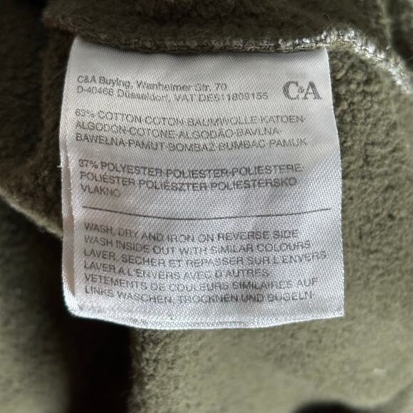 C&A Green XPLORE Landscape Series Crewneck Sweatshirt Men’s Medium - Picture 6 of 6